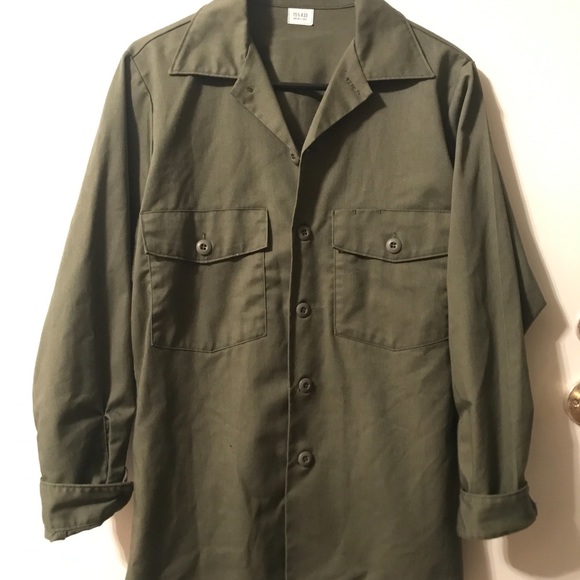 Oversized green jacket - Picture 1 of 4